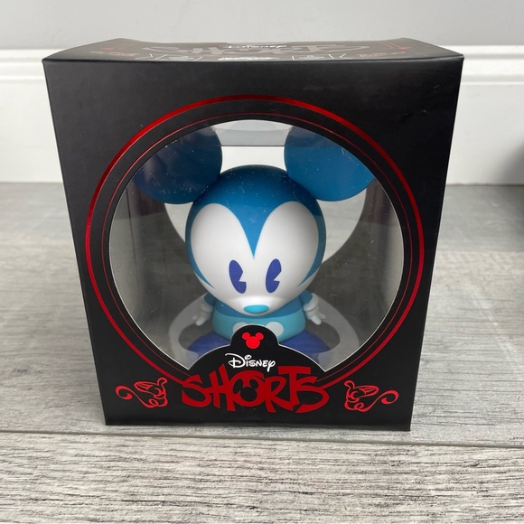 Mickey Mouse Disney Shorts Series 2 Mickey Mouse (Blue) Vinyl Figure Collectible - Picture 3 of 6